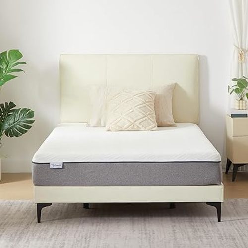 Twin Mattress, 6 Inch Memory Foam Twin Size Mattress in a Box with Washable Removable Cover, Soft and Comfortable, Pressure Relief, Medium Firmness