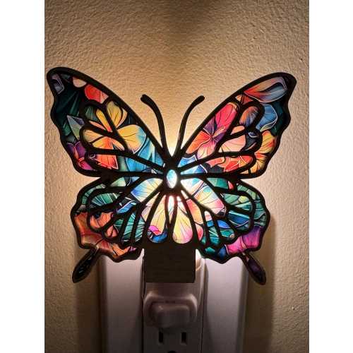 Butterfly nightlight for girls room, butterfly night lights, butterfly nursery decor, butterfly decor, butterfly gifts for her