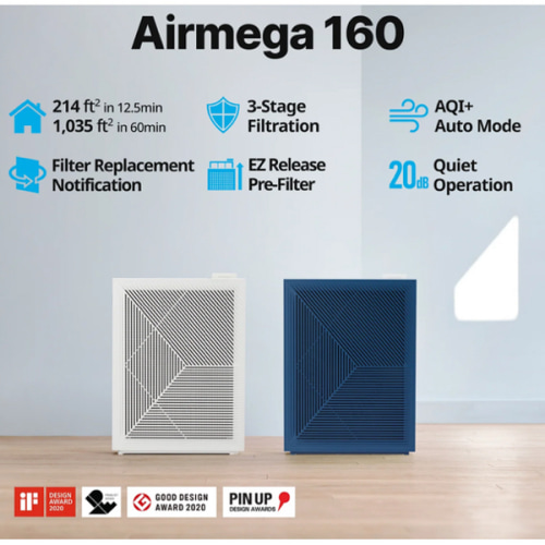 Airmega 160 Bedroom Air Purifier | Cowaymega