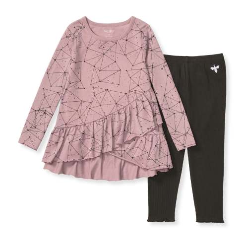 Look Up Organic Girl Shirt and Pants Set – Burt's Bees Baby