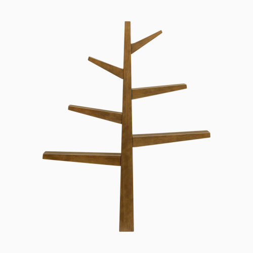 babyletto Spruce Tree Bookcase - Natural Walnut