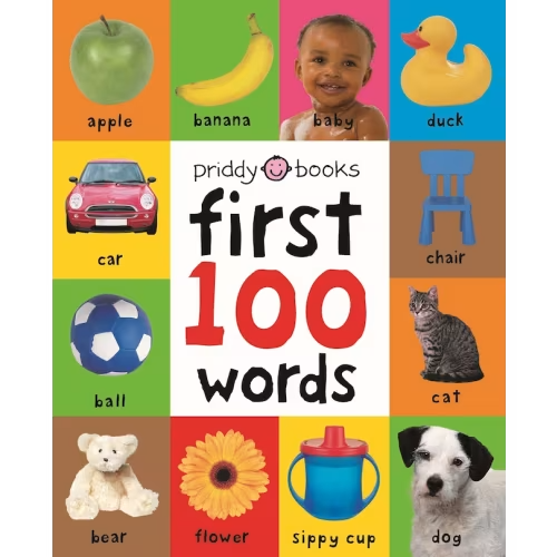 First 100 Words: A Padded Board Book Book By Roger Priddy, (Board Book) | Indigo