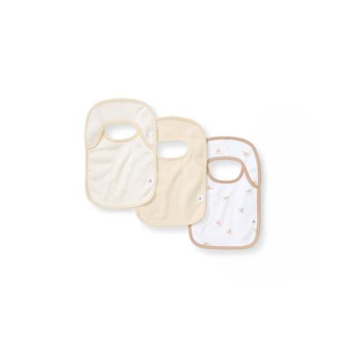 Golden Bee Organic Cotton Bibs Pack of 3