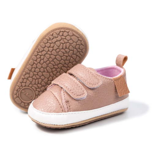Meckior Baby Boys Girls Shoes High-Top Ankle Sneakers Toddler Soft Rubber Sole Infant Crib Shoes 0-18 Months