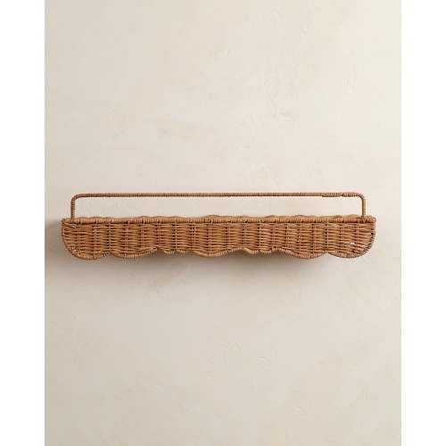Robin Woven Rattan Picture Ledge – Magnolia