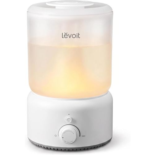 Levoit Humidifiers for Bedroom 3.2L for Large Room, Dishwasher Safe