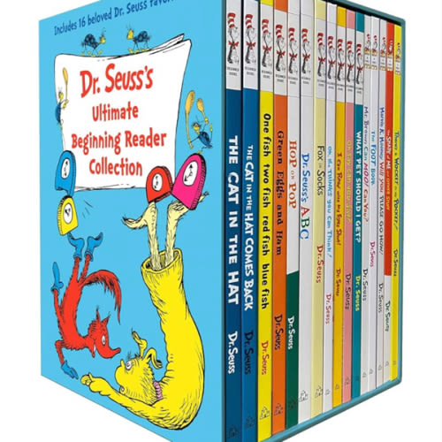 Dr. Seuss's Ultimate Beginning Reader Boxed Set Collection: Includes 16 Beginner Books and Bright & Early Books