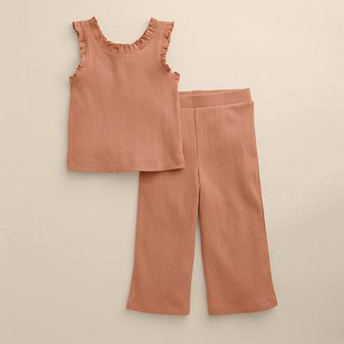 Baby & Toddler Little Co. by Lauren Conrad 2-pc. Essential Tank & Wide Leg Bottom Set