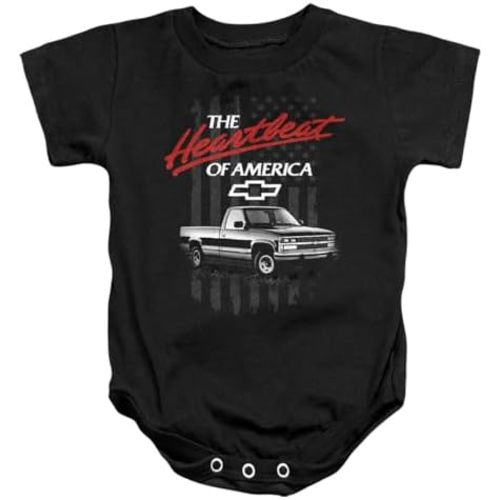 Popfunk Chevrolet Heartbeat Of America Unisex Infant Snap Suit for Baby