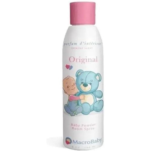 Room Spray - MacroBaby, Baby Room Spray, Baby Powder Spray Scent, Air Freshener, Nursery Spray | 6Oz | 198ml (Pack of 1)
