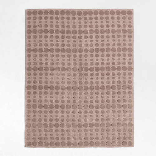 Geo Dotty Rosy Lilac Kids Performance Rug 6'x9'
