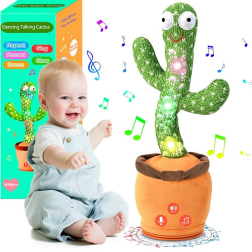 Amazon.com: SANJOIN: talking cactus toy