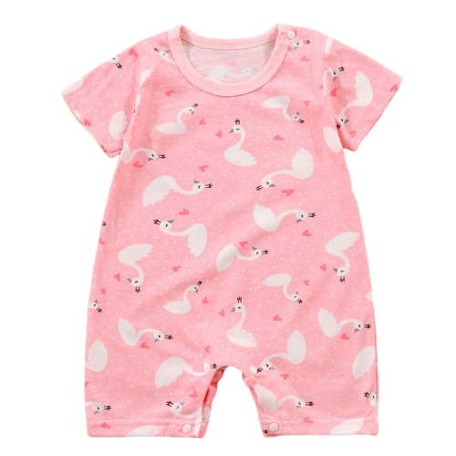 felwors Baby Shorty Pajamas, Baby Clothes for Girls & Boys, Sizes for , & Toddler (0-6 Months, Pink)