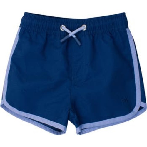 Baby Boys UPF50+ Sun Protected Dolphin Hem Swim Trunks, 3-6M
