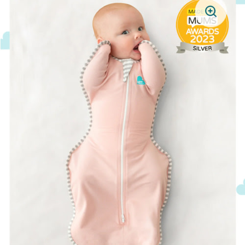 Swaddle Up™ 1.0 TOG Cotton Dusty Pink