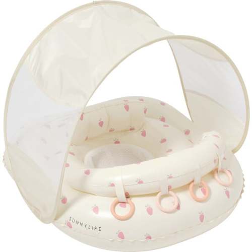 Interactive Baby Float: Strawberry Sunshine, Pink - Sunnylife | Maisonette
