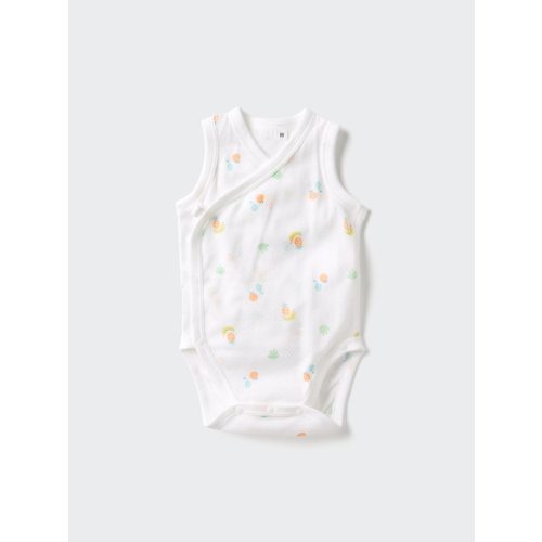 Baby Baby Sleeveless Cotton Mesh Bodysuits | Open Front | Printed | UNIQLO US