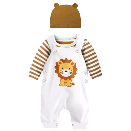 Kimoda Baby Boys Clothes 3pcs Halloween Thanksgiving Christmas Outfits 0-18M