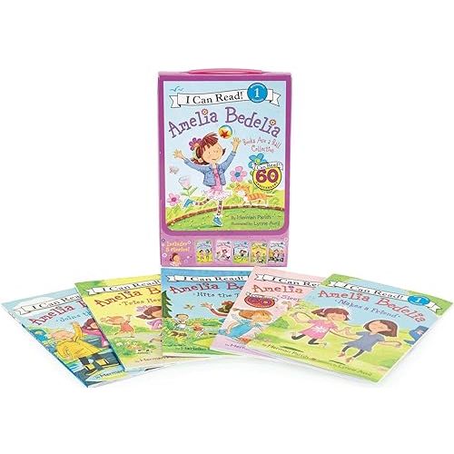 Amelia Bedelia I Can Read Box Set #2: Books Are a Ball (I Can Read Level 1) Paperback – Illustrated, June 20, 2017