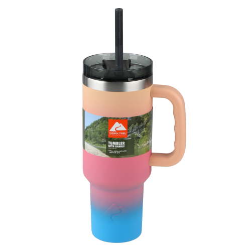 Ozark Trail 40 oz Vacuum Insulated Stainless Steel Tumbler Gradient