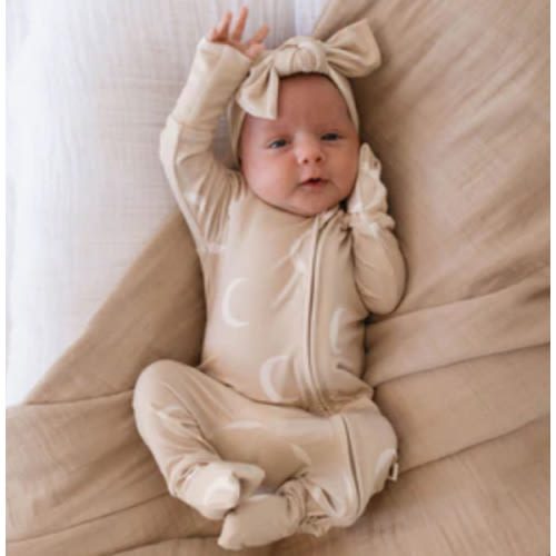 Bamboo Zip Pajamas | Luna