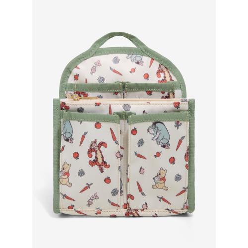 Disney Winnie The Pooh Veggies Allover Print Mini Backpack Organizer - BoxLunch Exclusive