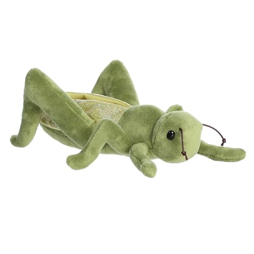 Aurora® Adorable Mini Flopsie™ Grant Grasshopper™ Stuffed Animal - Mini Companions Ready for Playful Adventures - for Kids All Ages, Toddlers, Adults, and Families - Green 7.5 Inches