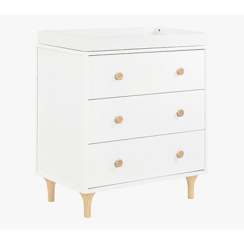 Babyletto Lolly 3-Drawer Dresser & Topper Set (34w x 20d")