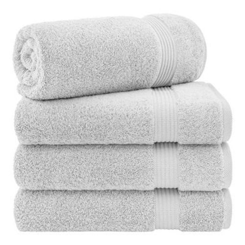 American Soft Linen Turkish Premium Quality 100% Cotton Turkish 4 Piece Bath Towel Set, Soft Absorbent Quick Dry Bath Towels for Bathroom