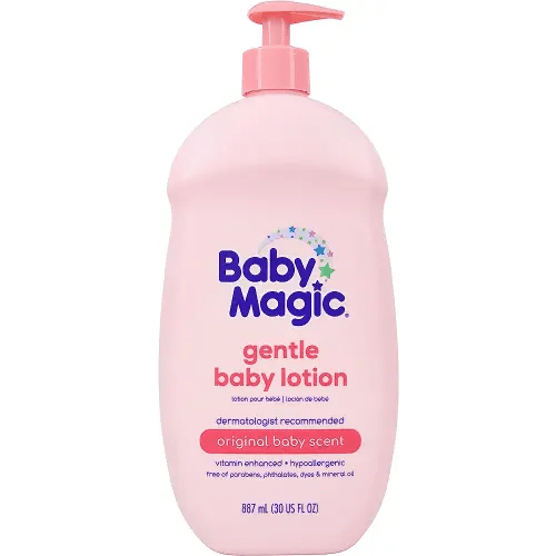 Baby Magic Baby Lotion With Original Baby Scent, Camellia Oil & Marshmallow Root, 30 Oz