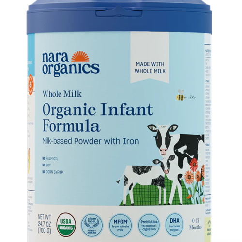 Organic Whole Milk Infant Formula – Starter bundle – Nara Organics