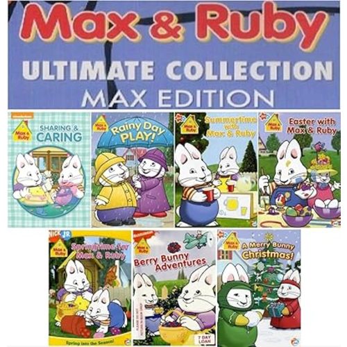 Ultimate Max & Ruby 7-Volume Learning & Educational DVD Collection: Easter/ Springtime/ Berry Bunny Adventures/ Max's Balloons Buddies/ Thanksgiving