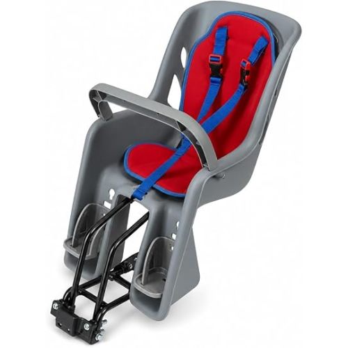 Bell Cocoon 300 Rear Mount Child Bike Seat — 5-Point Harness, Spoke Guard, Fits 26–27 in Bikes, Up to 40 lbs, Ages 1+