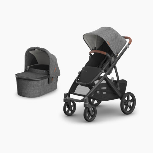 UPPAbaby Vista V3 Stroller & V3 Bassinet Bundle - Greyson