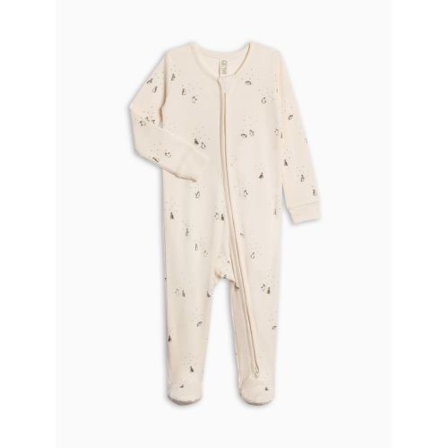 Holiday Peyton Zipper Sleeper Penguin 12-18M
