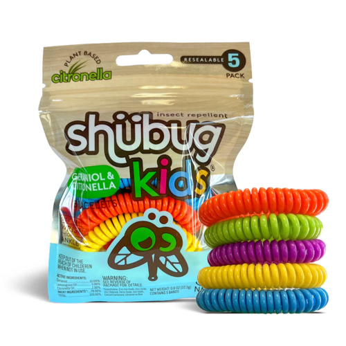 ShuBug Citronella Coil Braceletes Assorted 5 Count