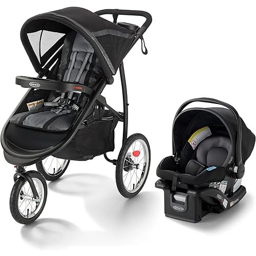 Graco FastAction Fold Jogger Travel System, Gotham
