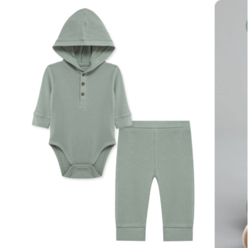 Green  Bodysuit & Pant Set