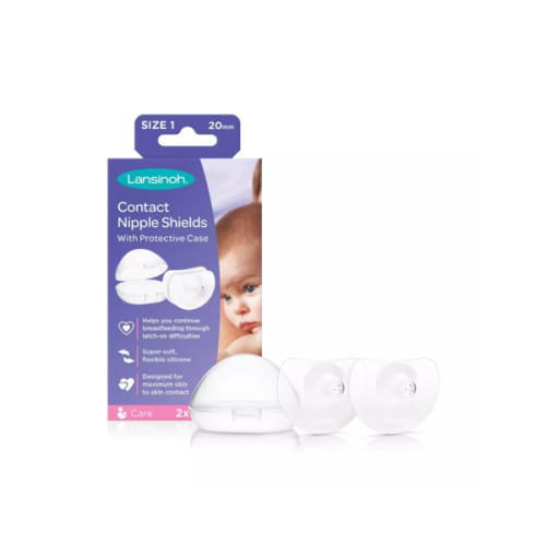 Lansinoh Contact Nipple Shields with Case, 20 mm - 2 ct | Optum Store