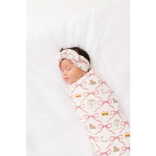 Let Us Adore Him Swaddle Bamboo – Holy Pals