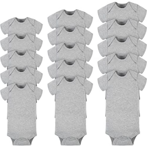 Gerber Unisex Baby 15 Piece Onesies Bodysuit Multi Size Pack