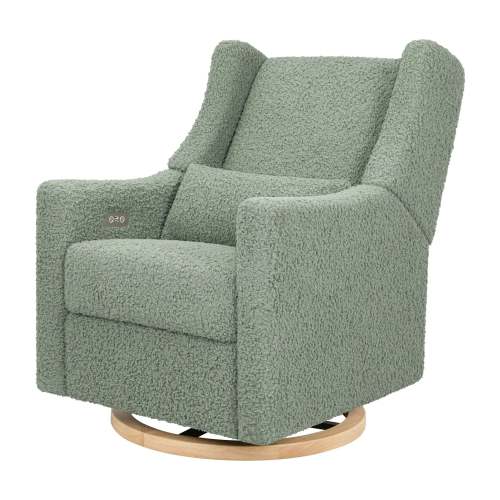 Kiwi Glider Recliner - Sage Teddy Loop