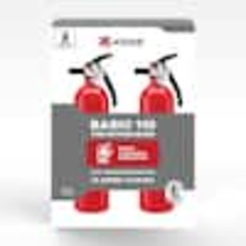 Kidde Home 1-A:10-B:C Class ABC 2.5 lb. Fire Extinguisher 2-Pack 21030932 21030932