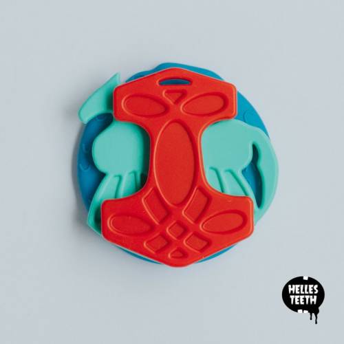 Helles Teeth Odin Fjordane Teether Set - Silicone Teething Toys for Babies - Soft, safe and non-toxic