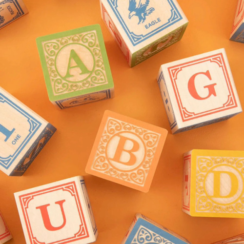 Classic Uncle Goose ABC Blocks