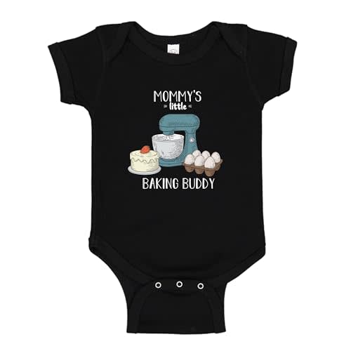 Mommy's Little Baking Buddy Baby Bodysuit One Piece or Toddler T-Shirt Mother Gift