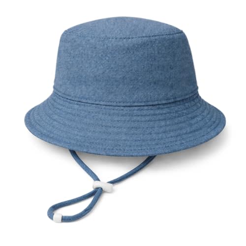 Baby Sun Hat Infant Toddler Summer Cotton Yarn Beach Bucket Hat for Boy Girl