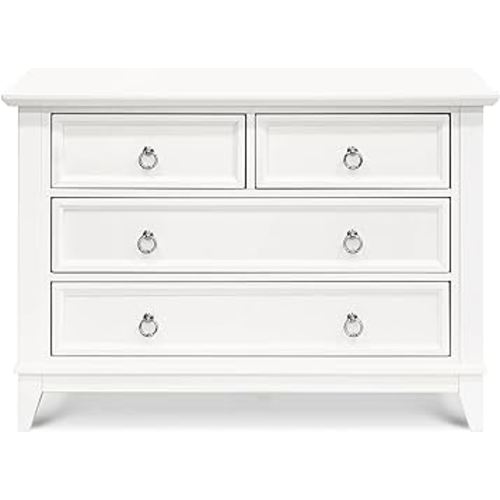 Namesake Emma Regency 4-Drawer Assembled Dresser in Warm White