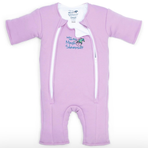 Lavender Baby Merlin’s Magic Sleepsuit | 100% Cotton for Infant Sleep Size Large