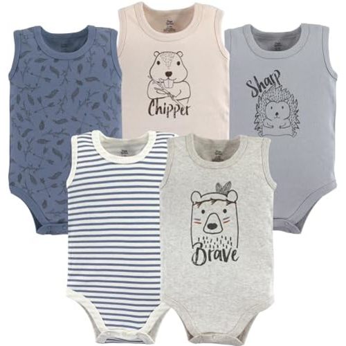 Luvable Friends Hudson Baby Sleeveless Bodysuits